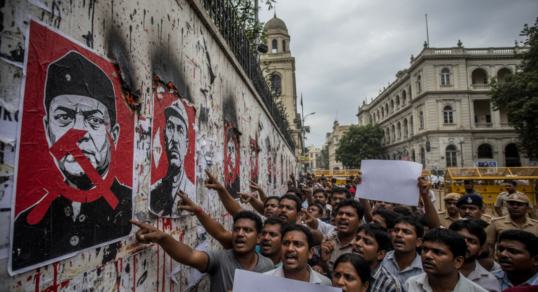 विधायक पर लगे आरोपों के बाद माकपा नेता के खिलाफ पोस्टरबाजी