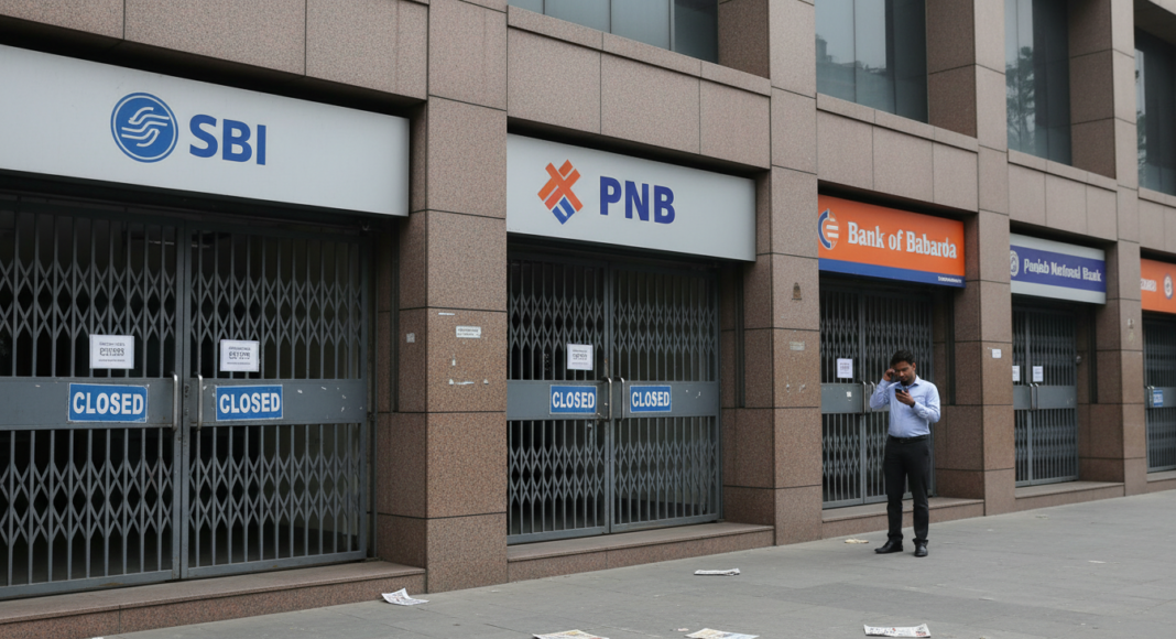 बैंक हड़ताल: क्या आज खुले हैं SBI, PNB, BOB समेत सभी सरकारी बैंक?