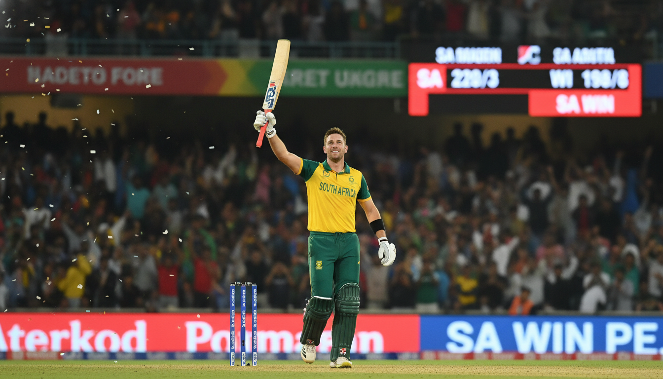 SA vs WI: डी कॉक के शतक ने दक्षिण अफ्रीका को T20 सीरीज जिताई
